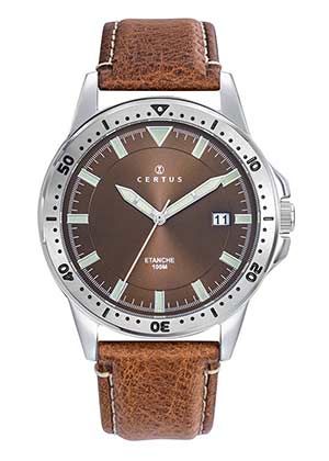 Relógio CERTUS 611310 BRACELETE PELE Cx 40 mm