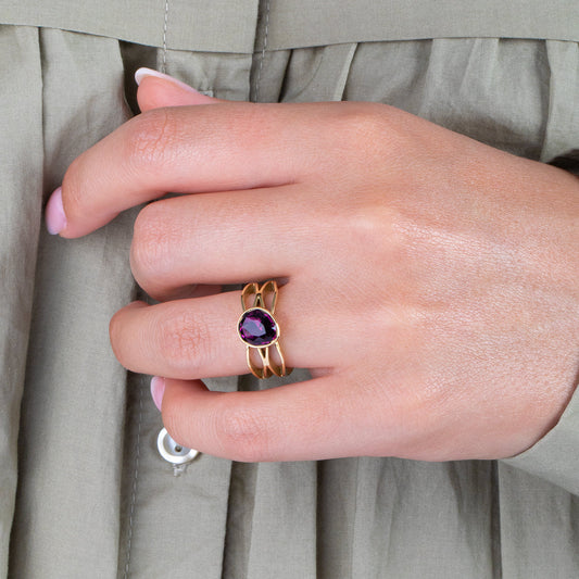 Melano Twisted Raindrop Pedra