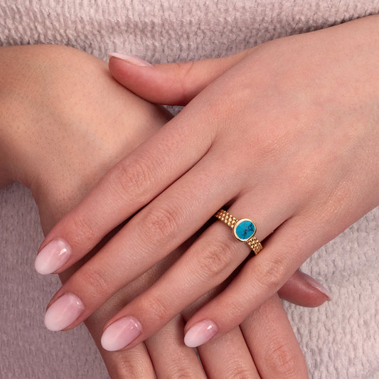 Melano Twisted Gemstone Cloud Pedra