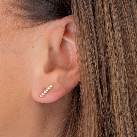 Melano Friends Jayce CZ Brincos