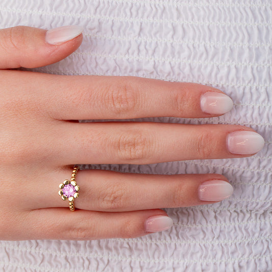 Melano Twisted Huggie Pedra