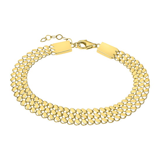 AF00071/18 PULSERA.CIRCULOS.HUECO.16+ 3.7gr