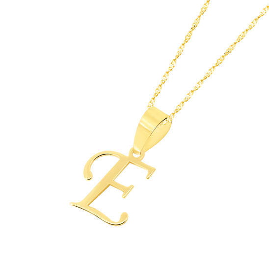 HIN00022/E COLLAR.INICIAL-E.LISO. 1.02gr