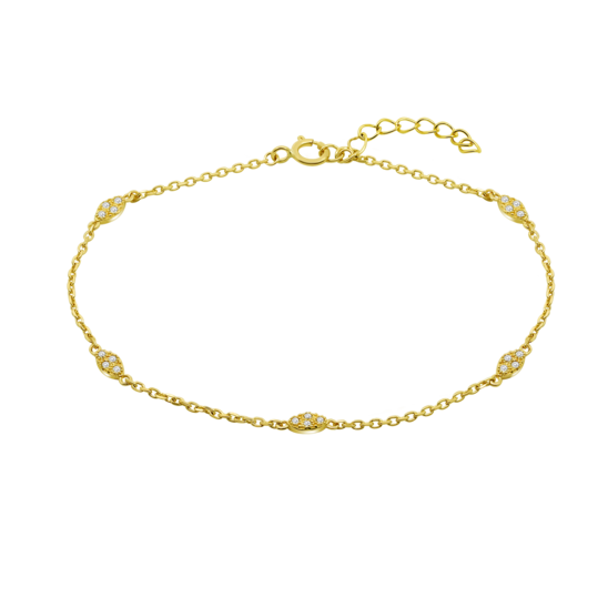 HIN00053/18 PULSERA.CIRCONITAS.16+2CM 1.19gr