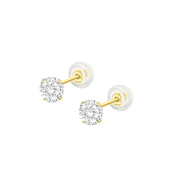 HIN00158/6 CHATON.SILI-ORO.CIRC-6MM. 0.2gr