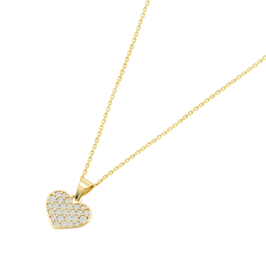 HIN00164/45 COLLAR.CORAZON-12MM.CIRC.4 1.56gr