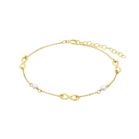 HIN00193/19 PULSERA.INFINIT-12MM.PERLA 0.92gr