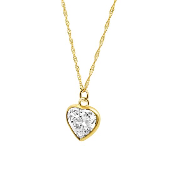 HIN00280/45 COLLAR.CORAZON-6MM.CIRC-BL 1.03gr