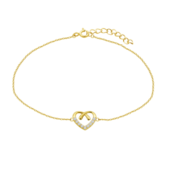 HIN00365/19 PULSERA.9K.AMARI.CORAZON.CIRC.16+3C 0.88 gr