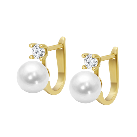 HIN00379 PDTES.9K.PERLA 6 MM CZ RD 3 MM 1.64 gr