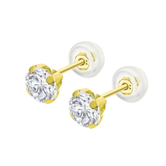 LG00083/6 CHATON.SILI-ORO.GARRA-6MM. 0.51gr