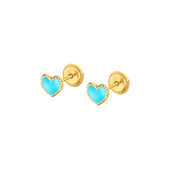 LG00311 0.28gr PDT.BB.9K.ROSC.AM.ESMAL.CORAZON.AZU