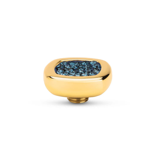 Melano Vivid Shiny Square Steentje - melanojewelry