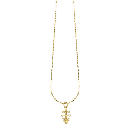 VJ00050/43 COLLAR.CRISTO.CRUZ-15MM.CA 1.02gr