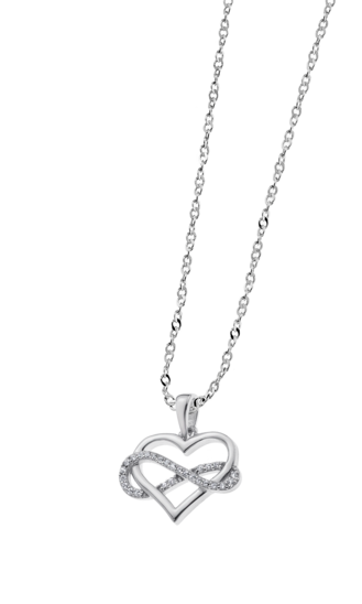WS01906/45 COLLAR.COLGA.COR-INFINITO.18MM.CIRC