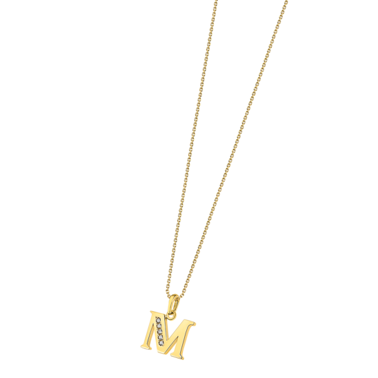 AF00046/M COLLAR.LETRA-M-9MM.5-CIRC. 1.58gr