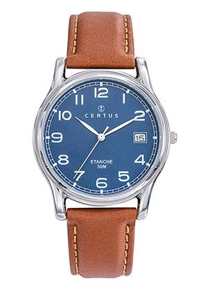 Relógio CERTUS 611316 BRACELETE PELE Cx 35 mm