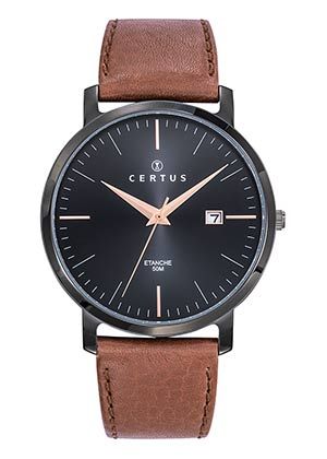Relógio CERTUS 611324 BRACELETE PELE Cx 39 mm