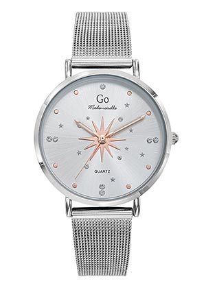 Relogio GO 695700 BRACELETE METAL CX 36mm