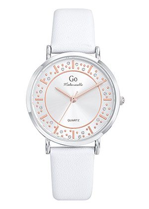 Relógio GO  699529 BRACELETE PELE Cx- 34 mm