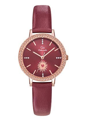 Relogio GO 699654 BRACELETE PELE Cx 30 mm