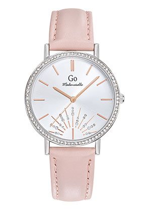 Relogio GO 699663 BRACELETE PELE CX 34mm
