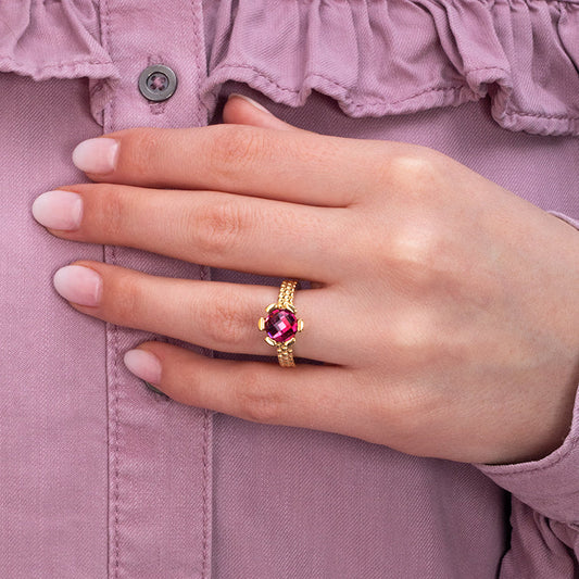 Melano Twisted Tola Anel