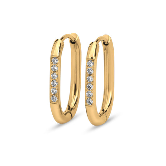 Melano Friends Lila CZ Brincos