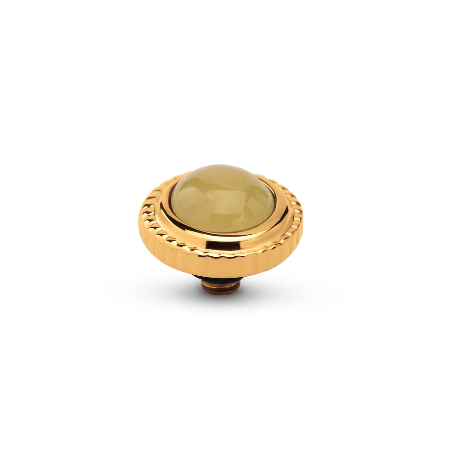 Melano Twisted Smooth Gem Pedra