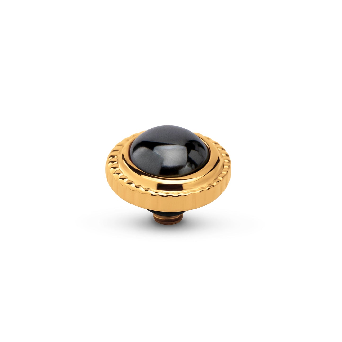 Melano Twisted Smooth Gem Pedra