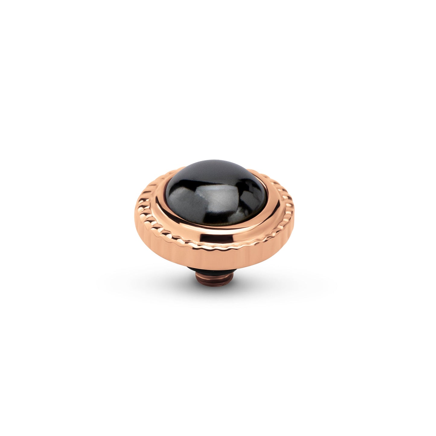 Melano Twisted Smooth Gem Pedra