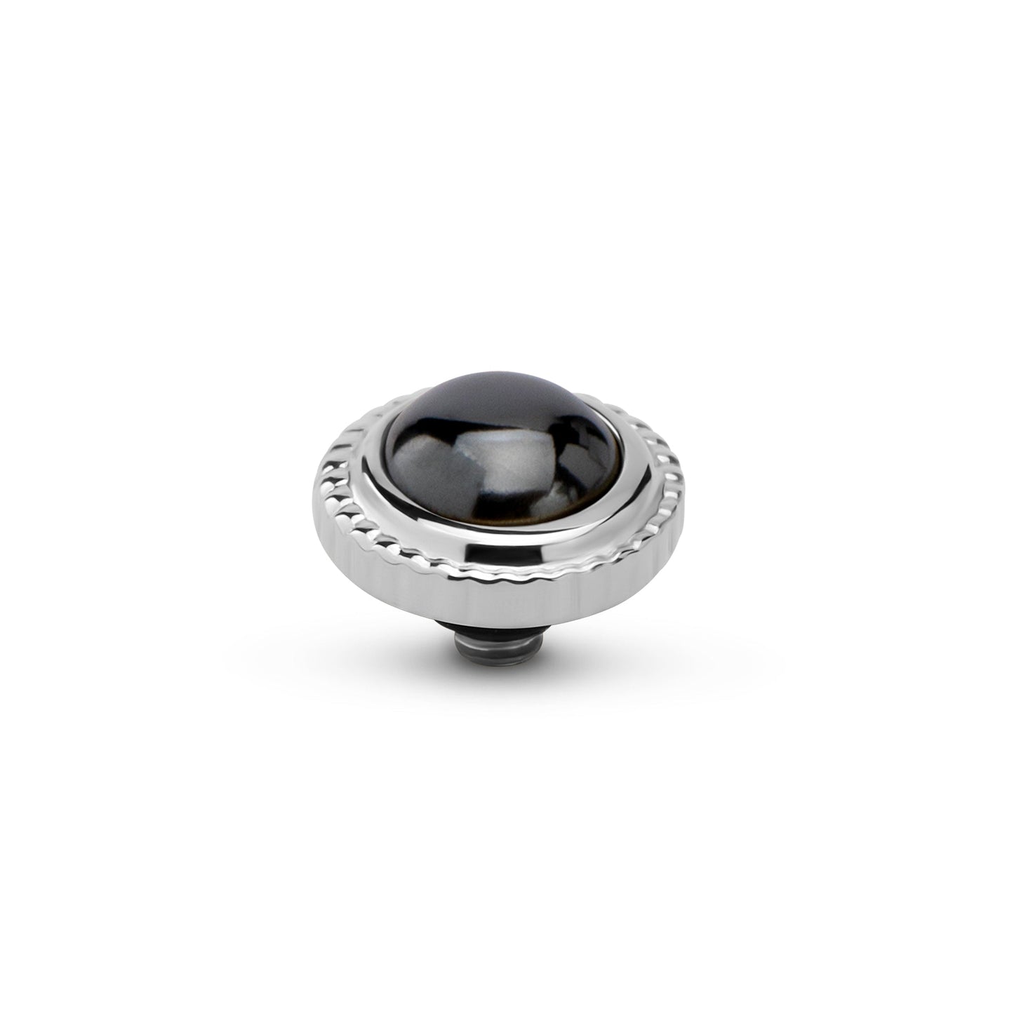 Melano Twisted Smooth Gem Pedra
