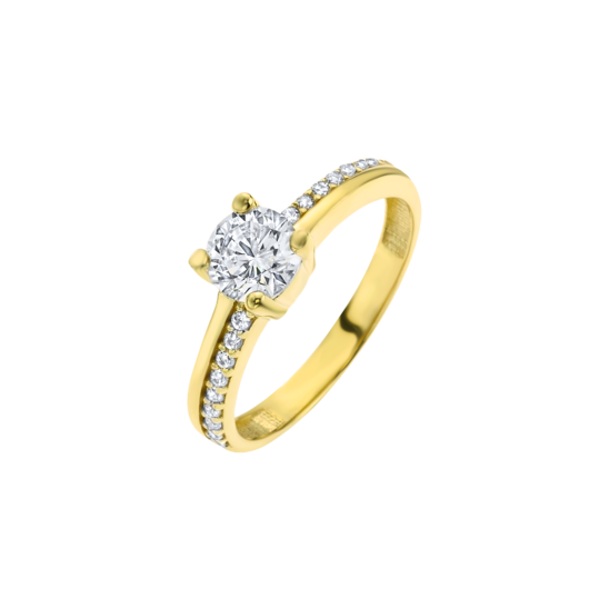 AF00012/16 ANILLO.SOLITARIO.CIRC.16  1.63gr