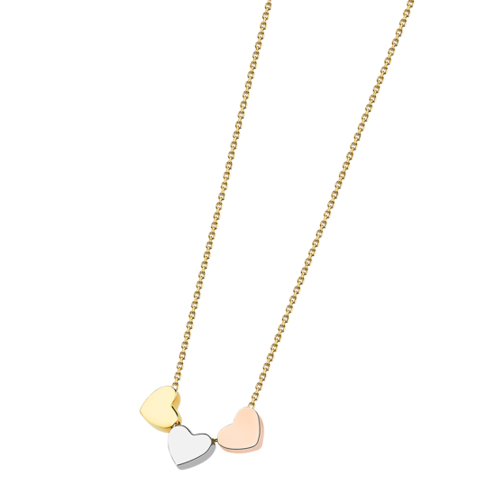 AF00038/45 COLLAR.TRICO.AM-BL-RS.3-CORAZ-JU  1.7gr