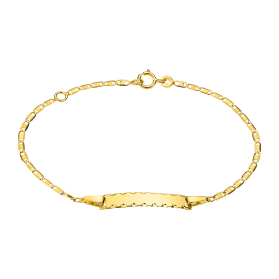 AU00018/14 ESCL-BB.PLACA-4X22MM.LISA.  0.85gr