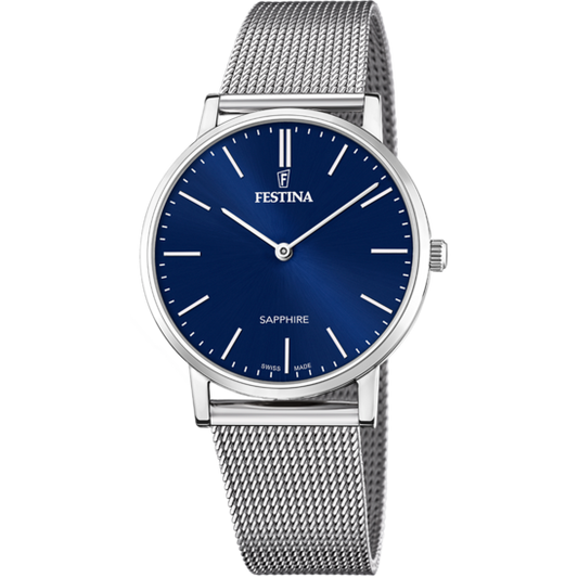 Relógio-Festina-Swiss-Made-F20014/2-Azul-Pulseira-De-Aço