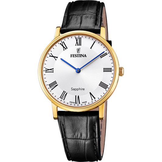 Relógio-Festina-F20016/4-Branco-Pulsera-De-Couro