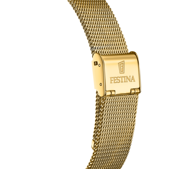 Relógio-Festina-F20022/1-Branco-Com-Correia-De-Aço