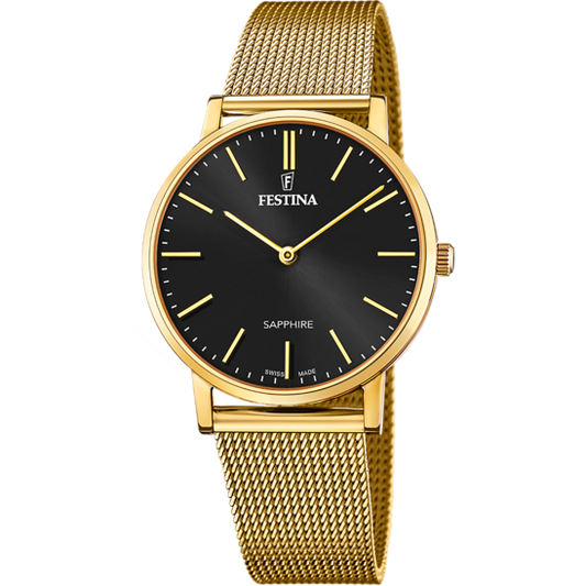 Relógio-Festina-F20022/3-Preto-Com-Correia-De-Aço