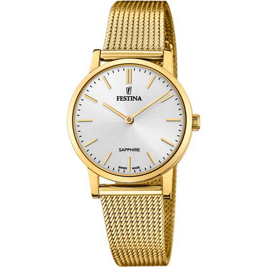 Relógio-Festina-F20023/1-Branco-Com-Correia-De-Aço