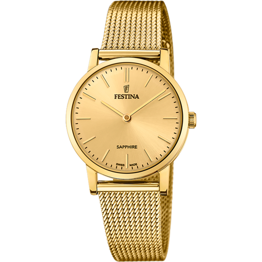 Relógio-Festina-F20023/2-Champanhe-Pulseira-De-Aço