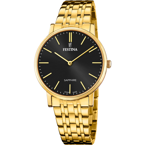 Relógio festina swiss f20046/5 preto homem