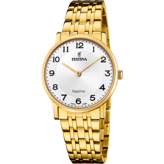 Relógio festina swiss f20048/1 branco mulher