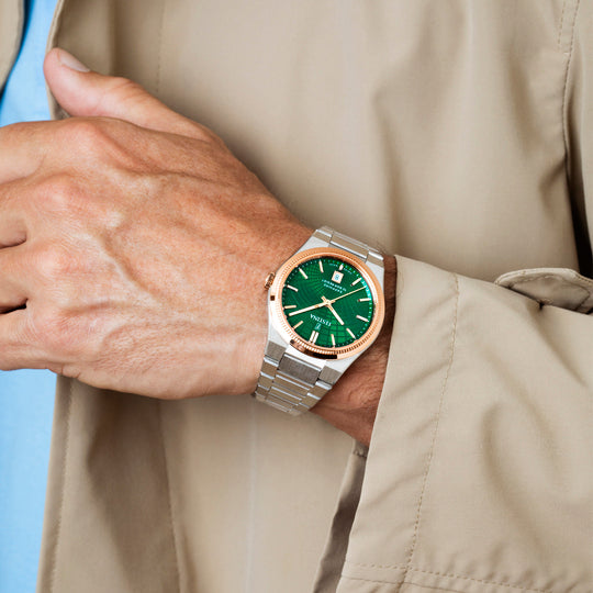 Relógio festina swiss made f20065/3 verde homem