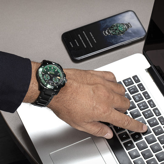 Festina-Connected-F20646/1-Verde-Aço-Inoxidável-316l