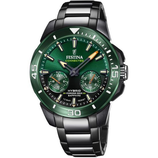 Festina-Connected-F20646/1-Verde-Aço-Inoxidável-316l