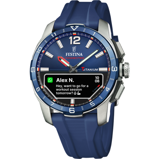 Relógio Masculino Festina Connected D Azul F23000/1