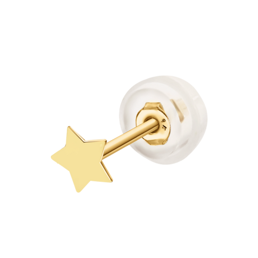 HIN00034 PIERCING.SILI-ORO.ESTRELLA  0.09gr