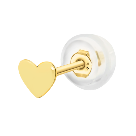 HIN00035 PIERCING.SILI-ORO.CORAZON-  0.1gr