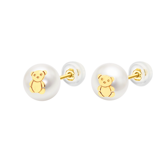 HIN00043/8 PDTES.SILI-ORO.PERLA-8MM.O  0.42gr